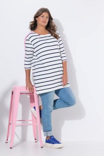 Moda za polnejše Majica prugasta sa dugim rukavima plus velikost, xxl, Ulla Popken in Johann Popken (JP1880)