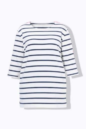 Moda za polnejše Majica prugasta sa dugim rukavima plus velikost, xxl, Ulla Popken in Johann Popken (JP1880)