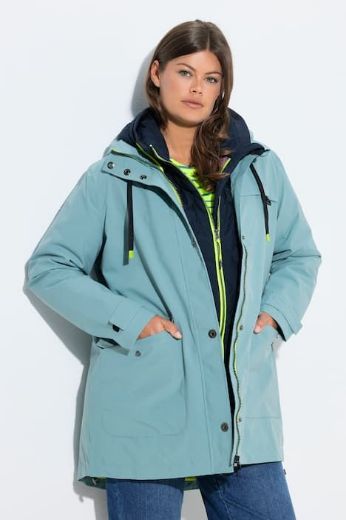 Moda za polnejše Jakna za 4 godišnja doba s odvojivom kapuljačom plus velikost, xxl, Ulla Popken in Johann Popken (JP1880)