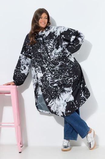 Moda za polnejše Kabanica s kapuljačom plus velikost, xxl, Ulla Popken in Johann Popken (JP1880)