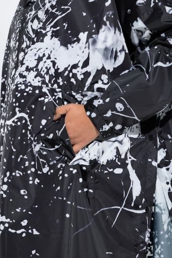 Moda za polnejše Kabanica s kapuljačom plus velikost, xxl, Ulla Popken in Johann Popken (JP1880)