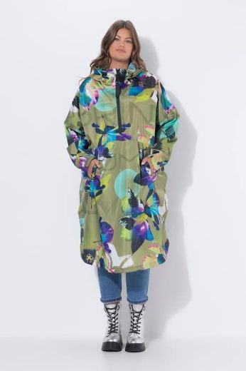 Moda za polnejše Kabanica s kapuljačom plus velikost, xxl, Ulla Popken in Johann Popken (JP1880)