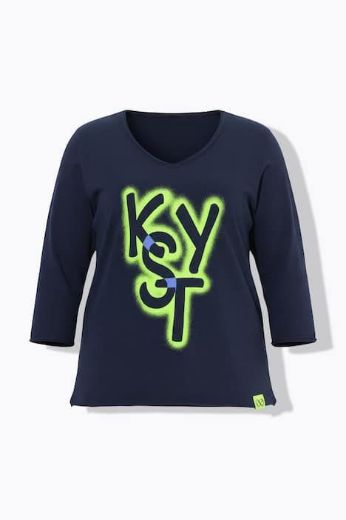 Moda za polnejše Majica kratkih rukava plus velikost, xxl, Ulla Popken in Johann Popken (JP1880)