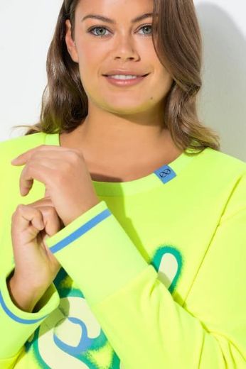 Moda za polnejše Majica dugih rukava okruglog izreza plus velikost, xxl, Ulla Popken in Johann Popken (JP1880)