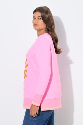 Moda za polnejše Majica dugih rukava s V izrezom plus velikost, xxl, Ulla Popken in Johann Popken (JP1880)