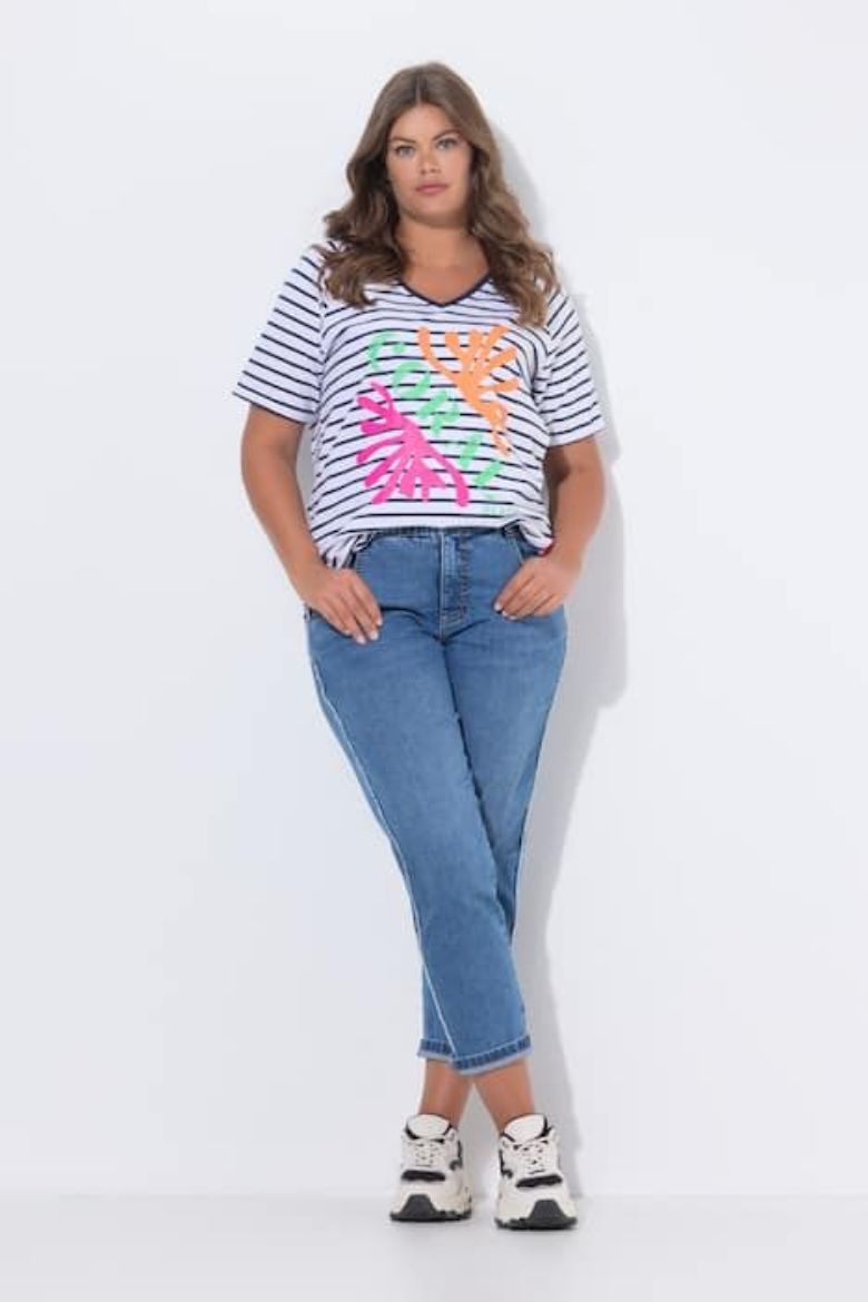 Moda za polnejše Traperice plus velikost, xxl, Ulla Popken in Johann Popken (JP1880)