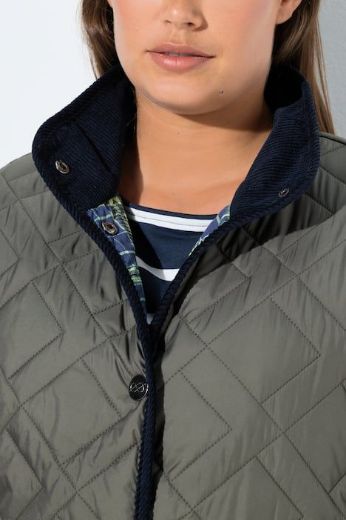 Moda za polnejše Jakna s kariranom podstavom plus velikost, xxl, Ulla Popken in Johann Popken (JP1880)