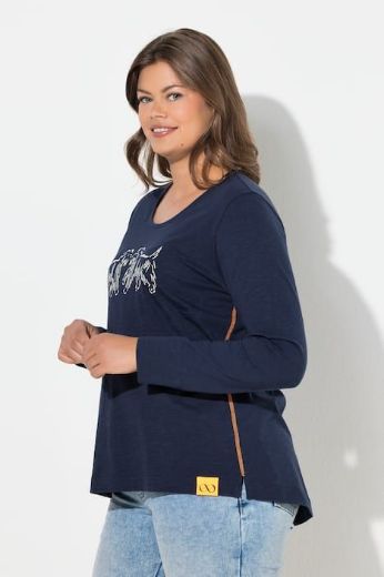 Moda za polnejše Majica dugih rukava plus velikost, xxl, Ulla Popken in Johann Popken (JP1880)