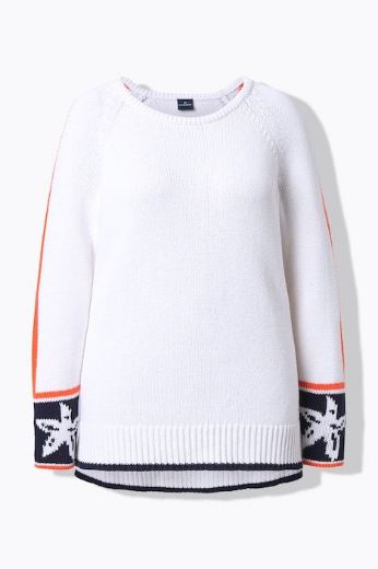 Moda za polnejše Pulover pleteni plus velikost, xxl, Ulla Popken in Johann Popken (JP1880)