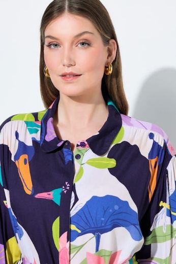 Moda za polnejše Haljina maxi dugih rukava plus velikost, xxl, Ulla Popken in Johann Popken (JP1880)