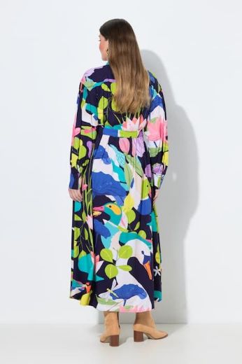 Moda za polnejše Haljina maxi dugih rukava plus velikost, xxl, Ulla Popken in Johann Popken (JP1880)