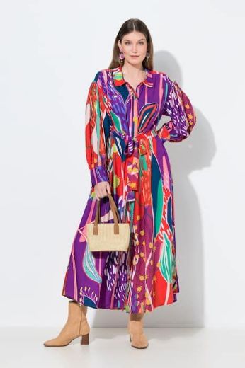 Moda za polnejše Haljina maxi dugih rukava plus velikost, xxl, Ulla Popken in Johann Popken (JP1880)