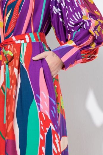 Moda za polnejše Haljina maxi dugih rukava plus velikost, xxl, Ulla Popken in Johann Popken (JP1880)