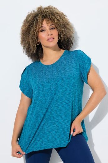 Moda za polnejše Majica kratkih rukava sportska plus velikost, xxl, Ulla Popken in Johann Popken (JP1880)