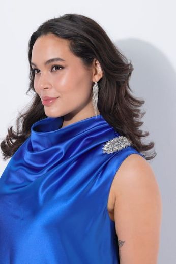 Moda za polnejše Haljina midi bez rukava svečana plus velikost, xxl, Ulla Popken in Johann Popken (JP1880)