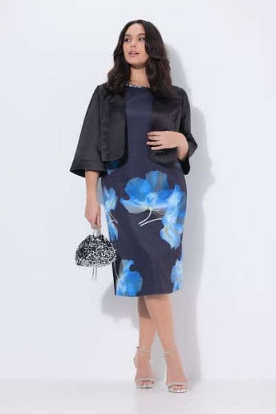 Slika Haljina midi bez rukava