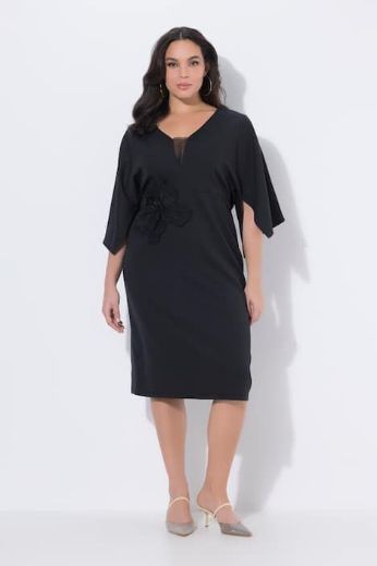 Moda za polnejše Haljina 3/4 rukava svečana plus velikost, xxl, Ulla Popken in Johann Popken (JP1880)