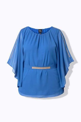 Moda za polnejše Bluza svečana plus velikost, xxl, Ulla Popken in Johann Popken (JP1880)