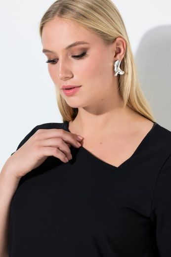 Moda za polnejše Majica kratkih rukava plus velikost, xxl, Ulla Popken in Johann Popken (JP1880)