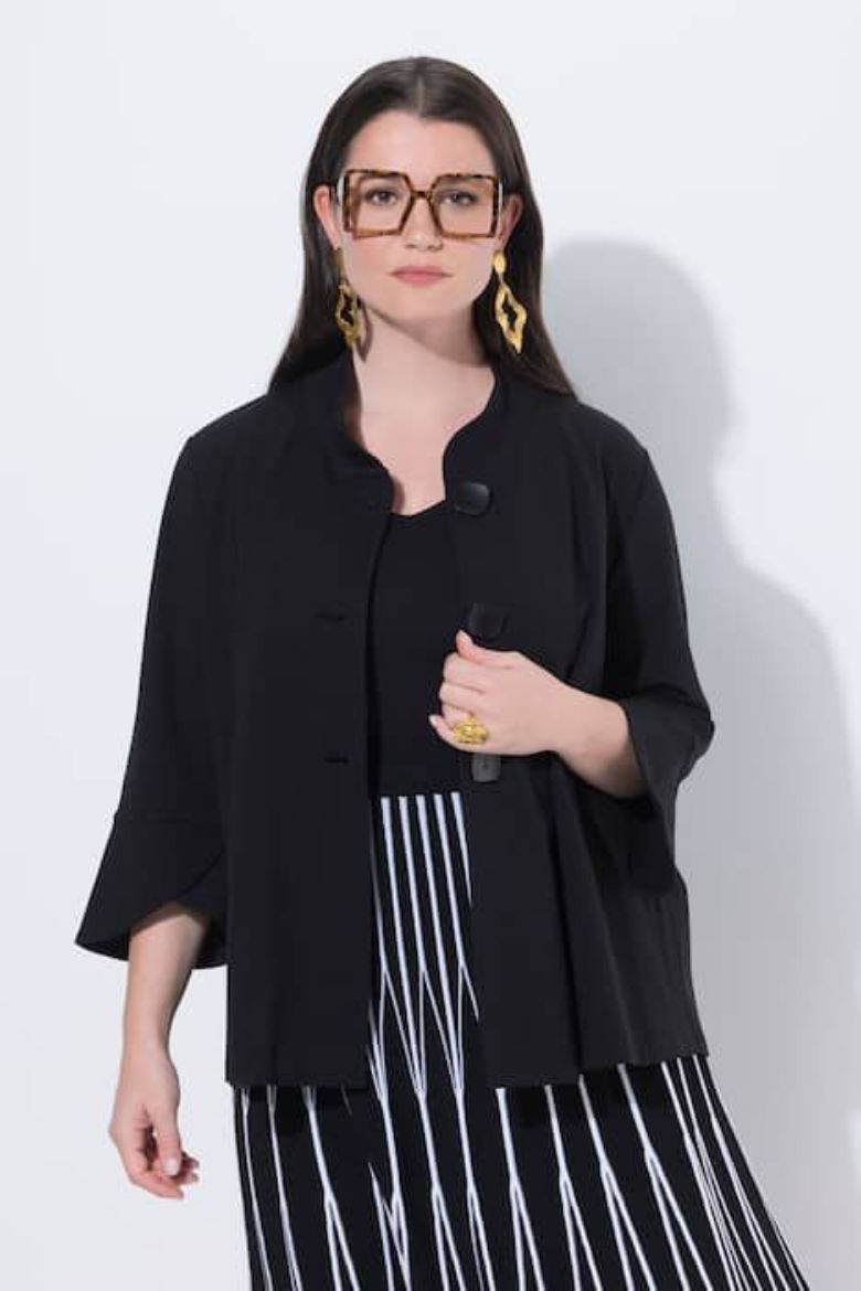 Moda za polnejše Jakna lagana kraćeg A kroja plus velikost, xxl, Ulla Popken in Johann Popken (JP1880)