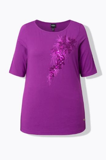 Moda za polnejše Majica kratkih rukava plus velikost, xxl, Ulla Popken in Johann Popken (JP1880)