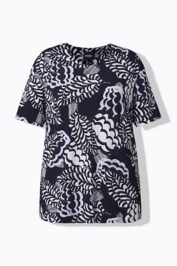 Moda za polnejše Majica kratkih rukava A kroja plus velikost, xxl, Ulla Popken in Johann Popken (JP1880)