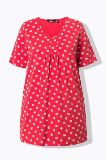 Moda za polnejše Majica kratkih rukava dužeg A kroja plus velikost, xxl, Ulla Popken in Johann Popken (JP1880)