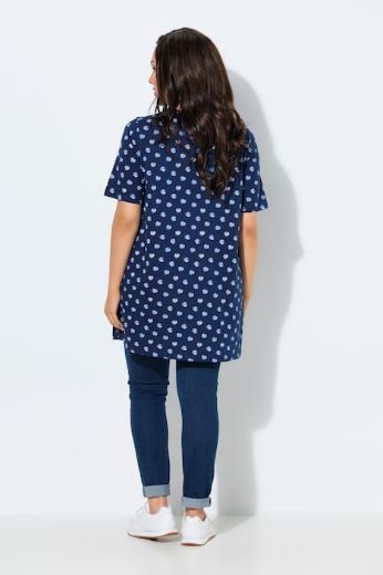 Moda za polnejše Majica kratkih rukava dužeg A kroja plus velikost, xxl, Ulla Popken in Johann Popken (JP1880)