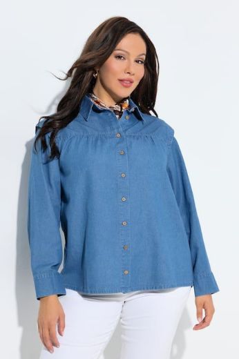 Moda za polnejše Bluza dugih rukava plus velikost, xxl, Ulla Popken in Johann Popken (JP1880)