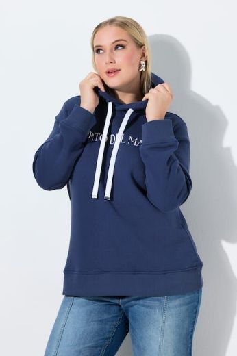 Moda za polnejše Majica dugih rukava s kapuljačom plus velikost, xxl, Ulla Popken in Johann Popken (JP1880)