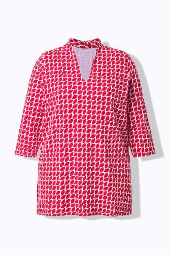 Moda za polnejše Majica 3/4 rukava A kroja plus velikost, xxl, Ulla Popken in Johann Popken (JP1880)