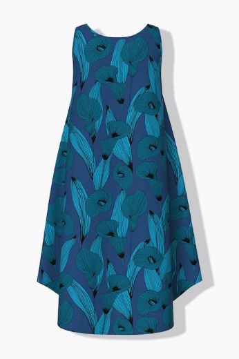 Moda za polnejše Haljina maxi bez rukava plus velikost, xxl, Ulla Popken in Johann Popken (JP1880)