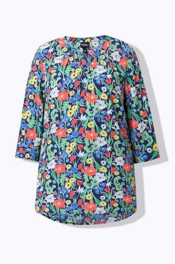 Moda za polnejše Tunika 3/4 rukava plus velikost, xxl, Ulla Popken in Johann Popken (JP1880)