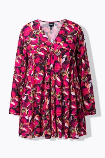 Moda za polnejše Bluza dugih rukava A kroja plus velikost, xxl, Ulla Popken in Johann Popken (JP1880)