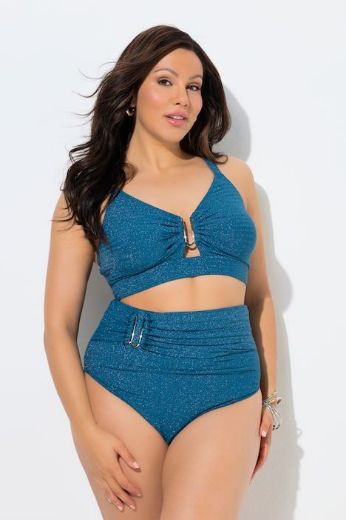 Moda za polnejše Kupaći kostim dvodijelni plus velikost, xxl, Ulla Popken in Johann Popken (JP1880)