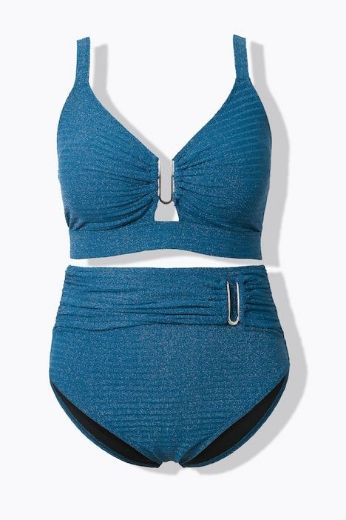 Moda za polnejše Kupaći kostim dvodijelni plus velikost, xxl, Ulla Popken in Johann Popken (JP1880)