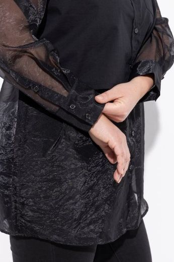 Moda za polnejše Košulja dugih rukava plus velikost, xxl, Ulla Popken in Johann Popken (JP1880)