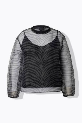 Moda za polnejše Bluza dugih rukava plus velikost, xxl, Ulla Popken in Johann Popken (JP1880)