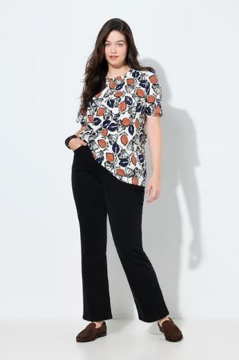 Moda za polnejše Traperice s proširenim nogavicama plus velikost, xxl, Ulla Popken in Johann Popken (JP1880)