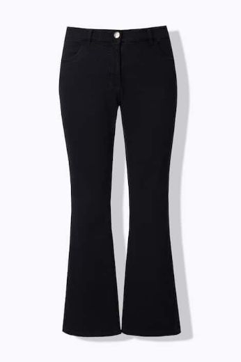 Moda za polnejše Traperice s proširenim nogavicama plus velikost, xxl, Ulla Popken in Johann Popken (JP1880)