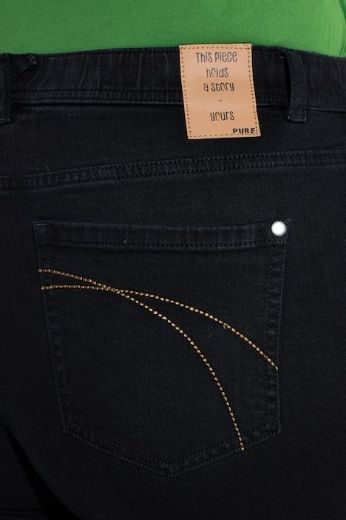 Moda za polnejše Traperice širokih nogavica plus velikost, xxl, Ulla Popken in Johann Popken (JP1880)