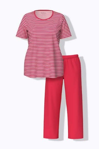 Moda za polnejše Pidžama kratkih rukava i dugih nogavica plus velikost, xxl, Ulla Popken in Johann Popken (JP1880)