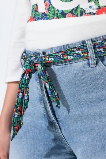 Moda za polnejše Traperice uskih nogavica plus velikost, xxl, Ulla Popken in Johann Popken (JP1880)