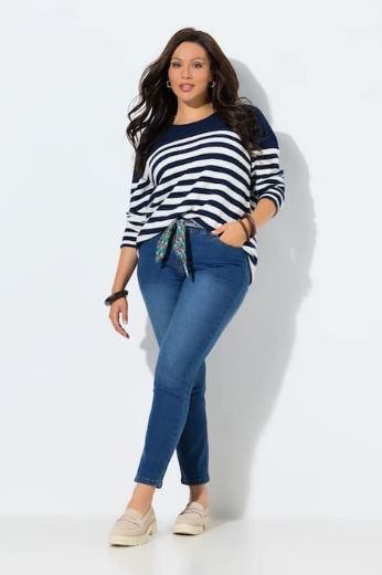 Moda za polnejše Traperice uskih nogavica plus velikost, xxl, Ulla Popken in Johann Popken (JP1880)