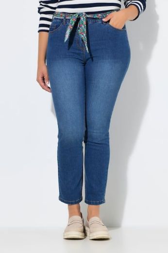 Moda za polnejše Traperice uskih nogavica plus velikost, xxl, Ulla Popken in Johann Popken (JP1880)