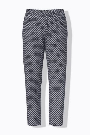 Moda za polnejše Pidžama kratkih rukava i dugih nogavica plus velikost, xxl, Ulla Popken in Johann Popken (JP1880)