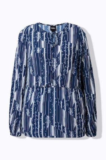 Moda za polnejše Bluza dugih rukava A kroja plus velikost, xxl, Ulla Popken in Johann Popken (JP1880)