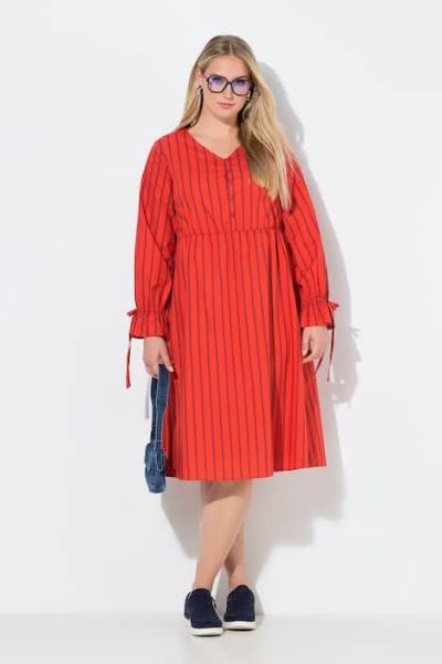 Slika Haljina midi dugih rukava