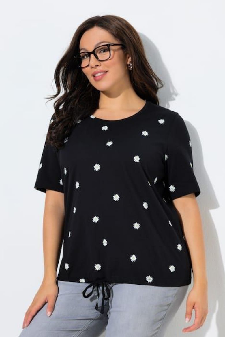 Moda za polnejše Majica kratkih rukava plus velikost, xxl, Ulla Popken in Johann Popken (JP1880)