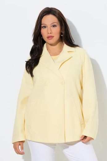 Moda za polnejše Kaput kraćeg kroja od flisa plus velikost, xxl, Ulla Popken in Johann Popken (JP1880)